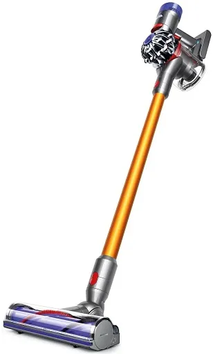 Пылесос Dyson V8 SV25 Absolute, серебристый/золотой (Silver/Gold)