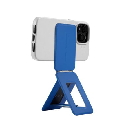 Подставка-трипод из веганской кожи с поддержкой MagSafe MOFT Snap Phone Tripod Stand MOVAS, сапфир